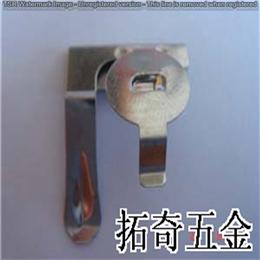 電池扣 音樂卡扣圓頭 開模定制